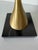 1980s Art Deco Style Brass Bird Sculpture on Black Marble Base For Sale - Image 9 of 12