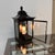 Metal Pagoda Burnished Small Metal Wall Sconce For Sale - Image 7 of 12