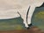 Folk Art Late 20th Century Folky Pig Painting on Board For Sale - Image 3 of 6
