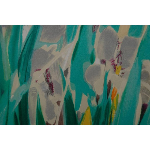 Claude Hemeret, Iris blancs, Lithograph For Sale - Image 6 of 9