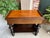Antique English Hall Sofa Table Sideboard Carved Oak Bobbin Leg C1910 For Sale - Image 12 of 12