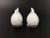 1980s Shafford Bone China All White Fish Figural Napkin Rings and Matching Salt & Pepper Shakers For Sale - Image 5 of 11
