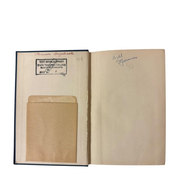 Blue 1928 Financial History of the United States Hardcover Book For Sale - Image 8 of 15