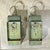 Pair of Solid Brass Wall Sconces/Lanterns With Verdigris Patina For Sale - Image 11 of 17