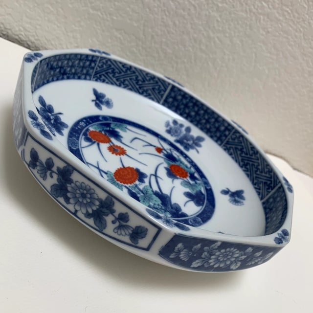 Vintage Decor or Serving Bowl, Japan For Sale In Sacramento - Image 6 of 11