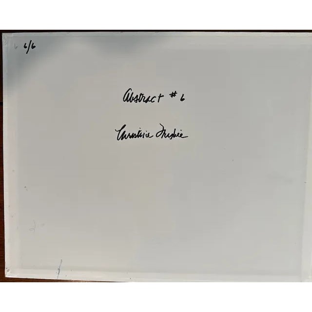 Set of 6 Abstract Multicolor Paintings in Oil by Christine Frisbee For Sale - Image 10 of 10