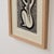 Black 1970s French Modernist Linocut Print For Sale - Image 8 of 9