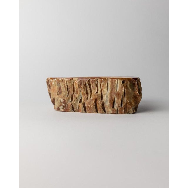 Large Handcrafted Alabaster Ashtray, Italy, 1960s For Sale - Image 5 of 13