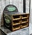 A Shop display counter top cabinet, hand painted Remington decoration. Large in size, with pull out drawers. Sizes :- 68...