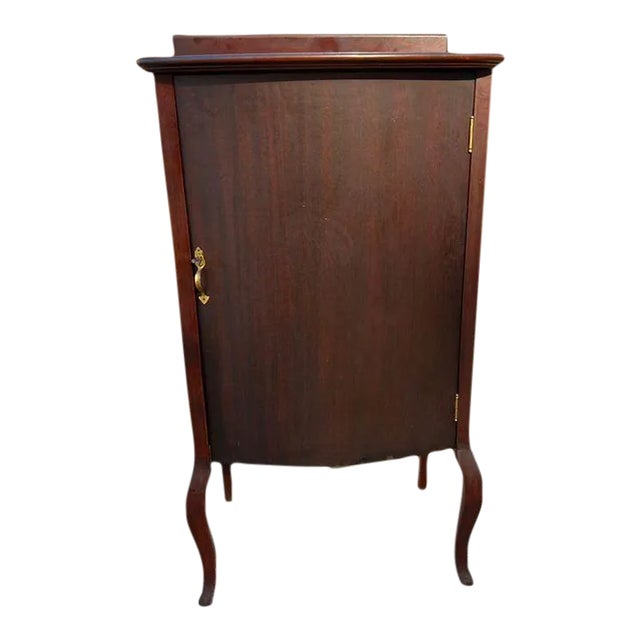 Antique English Hepplewhite Mahogany Sheet Music Filing Display