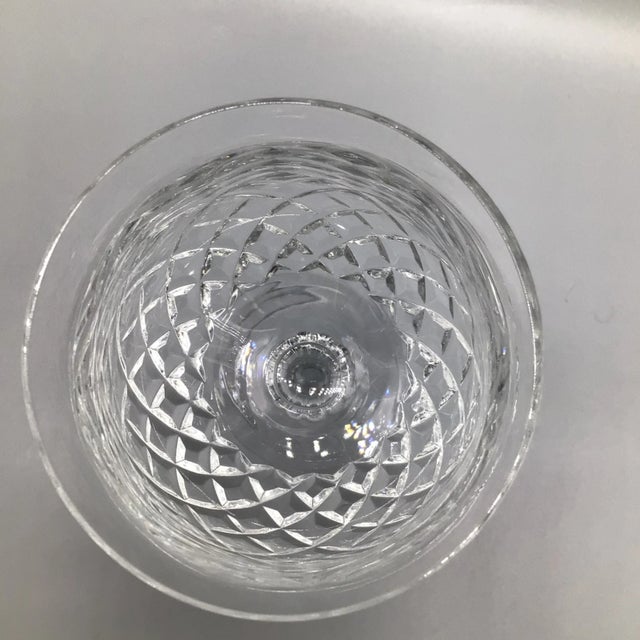 Mikasa Montclair Wine Glasses Blown Cut Crystal-Set of 7 For Sale In Sacramento - Image 6 of 13