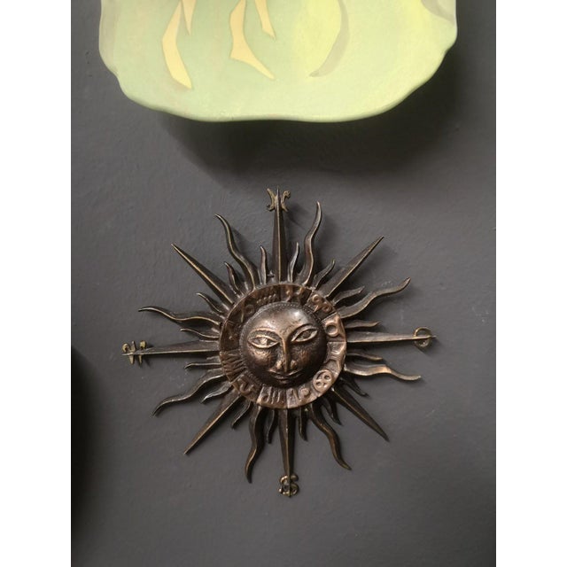 Horoscope Themed Bronze Wall Plate, 1960s Chairish