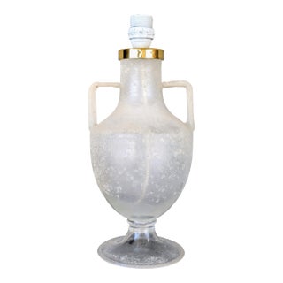 Vintage Seguso Vetri a Scavo-Styled Lamp For Sale