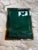 Vintage Brass & Emerald Green Lacquer Serving Tray For Sale In Los Angeles - Image 6 of 6