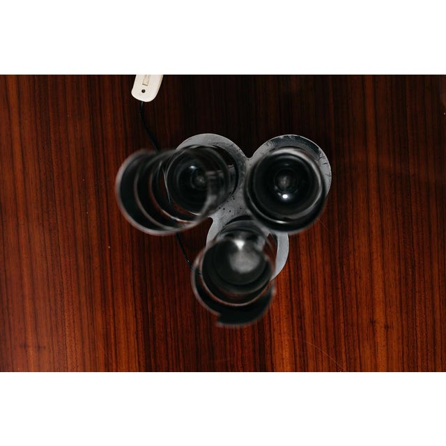 Chromed Steel Spiral Table Lamp, 1970s For Sale - Image 9 of 17