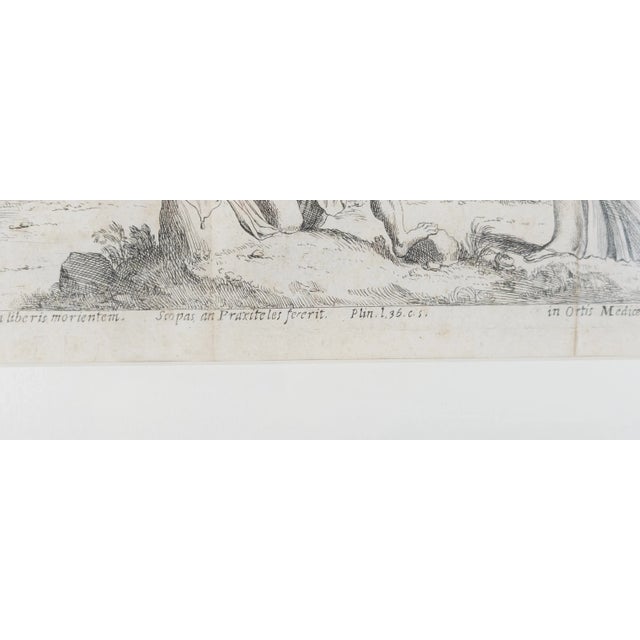 Wood 17th Century French Copper Engraving Print by Francis Perrier For Sale - Image 7 of 10