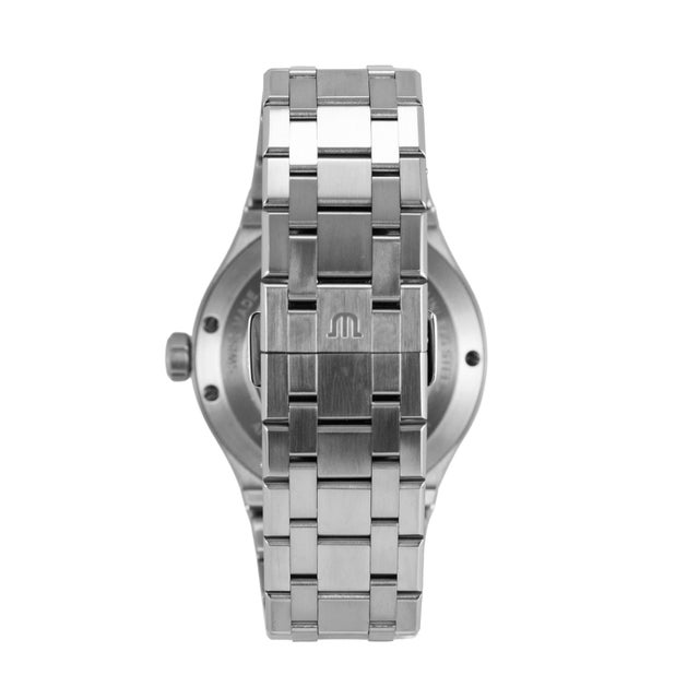 Maurice Laroix Aikon Automatic Date 42mm AI6008-ss00f-630-D Green Steel Watch For Sale In Houston - Image 6 of 9