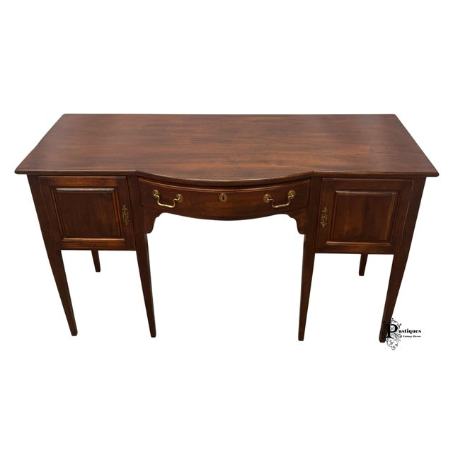 Vintage Wellington Hall Chippendale Style Mahogany Sideboard For Sale In Greensboro - Image 6 of 12