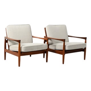 Scandinavian Kölding Armchairs by Erik Wørts, 1960s, Set of 2 For Sale