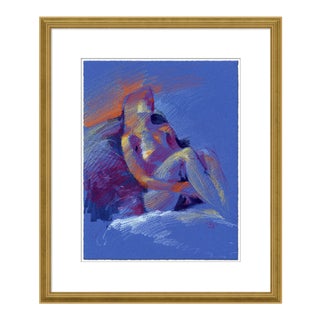 Figure 13 by David Orrin Smith in Gold Frame, XS Art Print For Sale