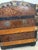 Wood Antique Adams Express Co. Dome-Top Steamer Trunk With Original Lithographed Interior, C. 1890s For Sale - Image 7 of 13