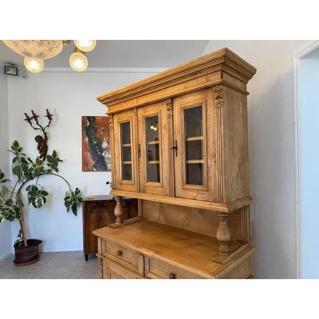 Wilhelminian Style Kitchen Display Cupboard For Sale - Image 5 of 14