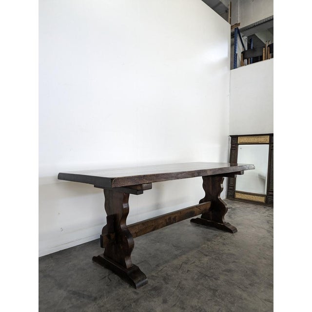 Wood Monastery Dining Table, in Very Good conditions.