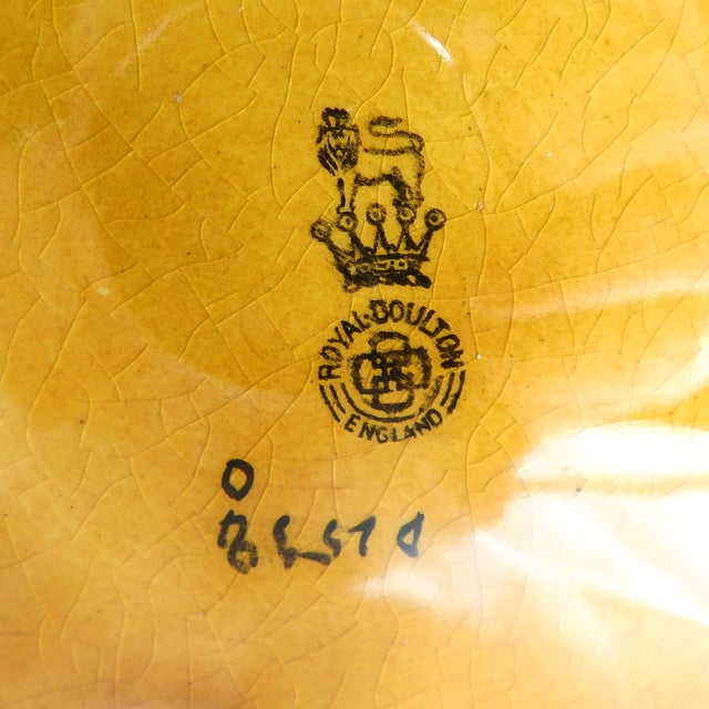 Brown 1920s Royal Doulton Tobacco Jar For Sale - Image 8 of 8