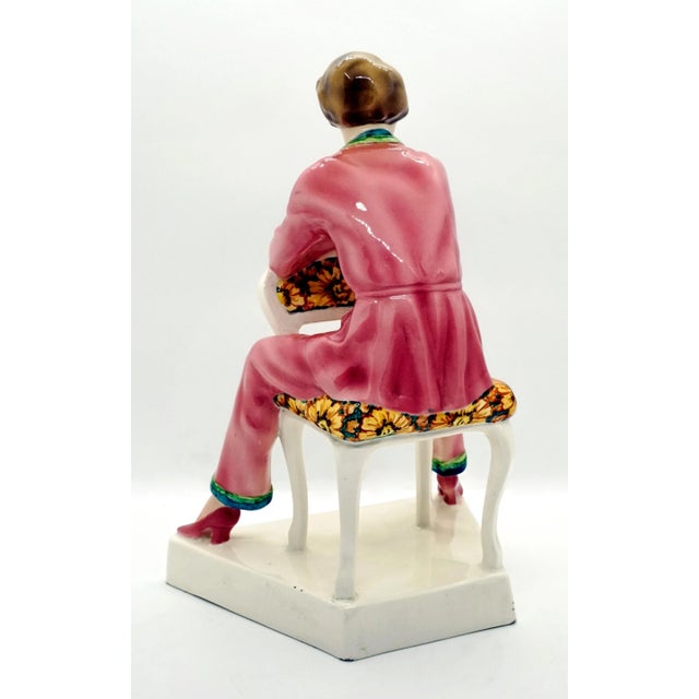Art Deco Pyjamas Figurine by Josef Lorenzl, 1930 For Sale - Image 4 of 8