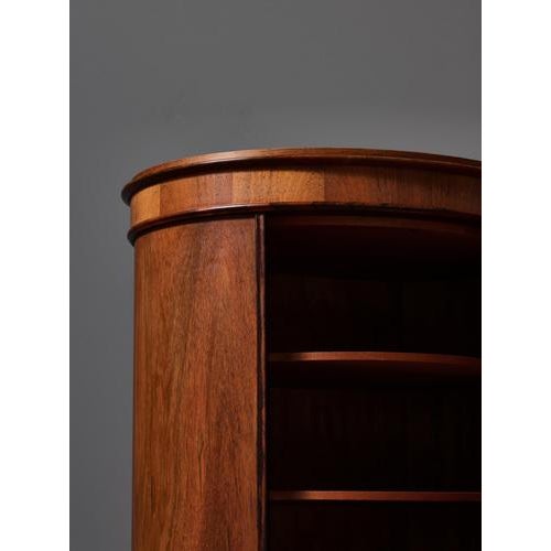 Wood Danish Modern Rosewood Pedestal Cabinet attributed to Johannes Sorth, Denmark, 1966 For Sale - Image 7 of 18