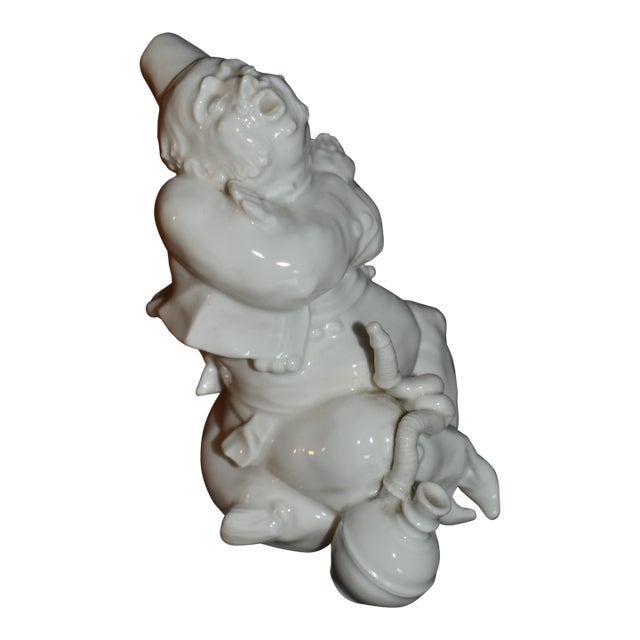 Vintage KPM Porcelain Chinese Blanc De Chine Figure For Sale