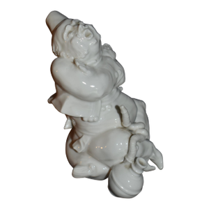 Vtg. Meissen Porcelain Chinese Blanc De Chine Figure