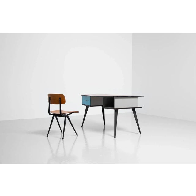 Desk by Willy Van Der Meeren for Tubax, 1955 For Sale - Image 10 of 11