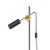 Floor lamp model stav designed by johan carpner and manufactured by konsthantverk. the production of lamps, wall lights...