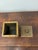 Vintage English Brass Repousse Tea Caddy For Sale In Naples, FL - Image 6 of 7