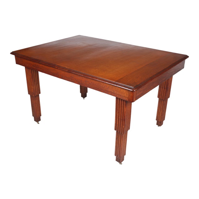 French Art Deco Dining Table Chairish