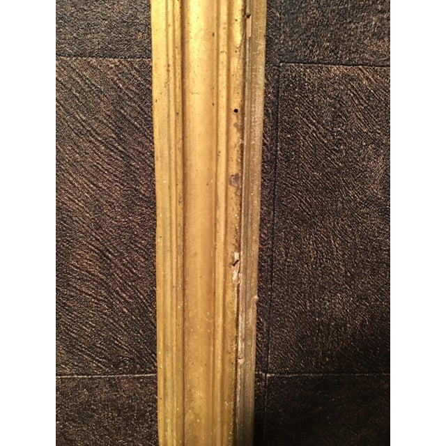 Wood Antique Italian Giltwood Frame by Salvator Rosa, 1770s For Sale - Image 7 of 14