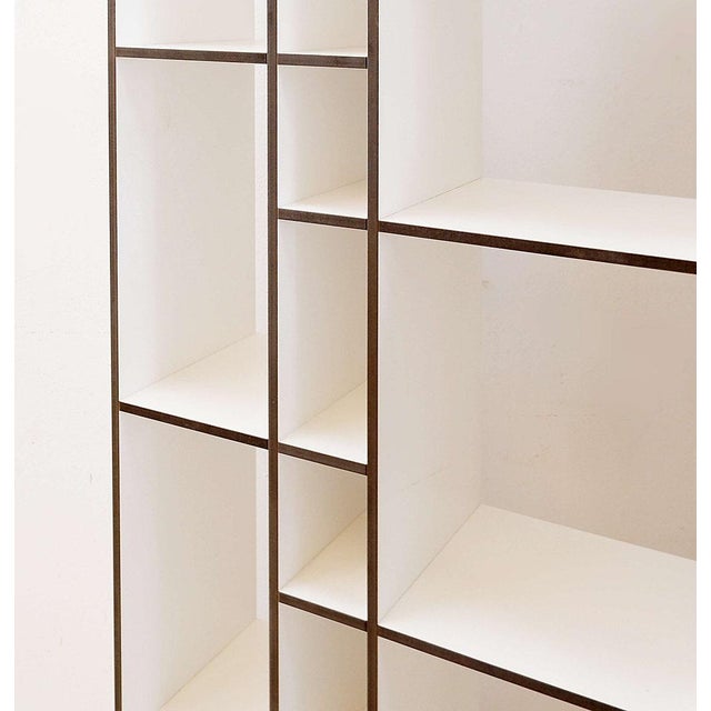 Wood Code 1 Graphic Shelf by Nana Gröner for Zeitraum, 2000s For Sale - Image 7 of 15