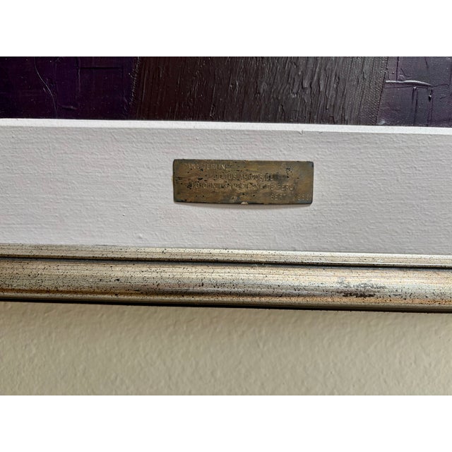 1988 Martinez-Rojas Oil on Canvas - Framed For Sale In San Diego - Image 6 of 9