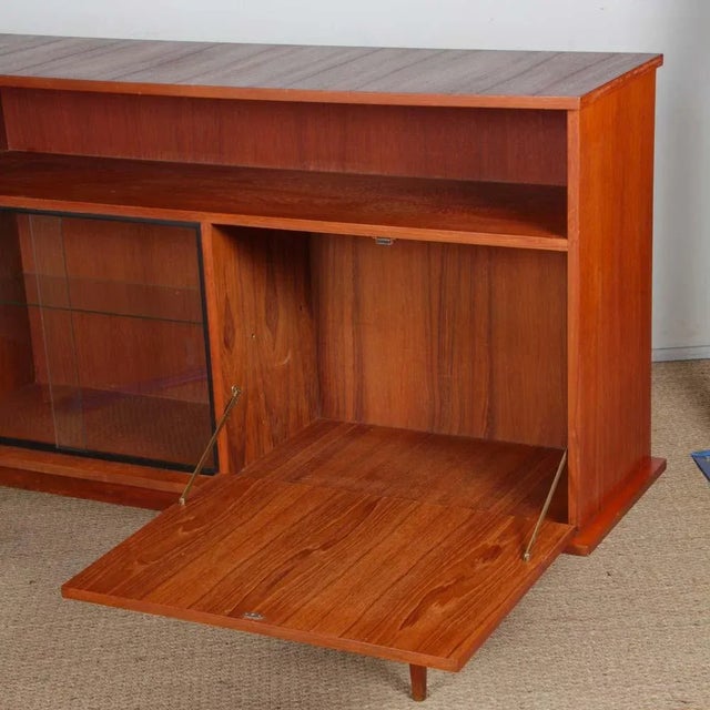 Scandinavian Teak Sideboard, 1960s For Sale - Image 6 of 9