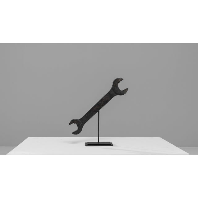 Early 20th Century French Metal Wrench On Stand For Sale - Image 18 of 18