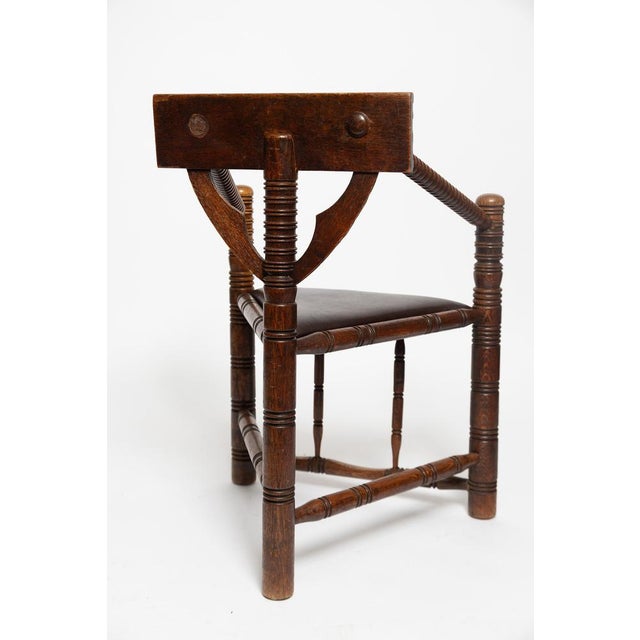 Antique Chair in Pine, 1890s For Sale - Image 3 of 18