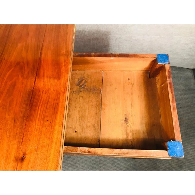 Biedermeier 1820 South German Biedermeier Walnut Card Table For Sale - Image 3 of 12