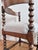 Pair of Antique Edwardian Bobbin Corner Chairs, English 1900 For Sale - Image 9 of 18