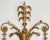 Mid 20th Century Vintage Italian Gilt Candle Wall Sconce For Sale - Image 5 of 9