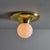 1960s Achille Castiglioni & Pier Giacomo 'Light Ball' Wall or Ceiling Lamp for Flos For Sale - Image 9 of 18