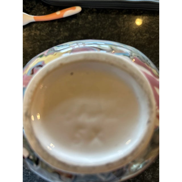 1960s Marblized Glazed Vase. Marble Glaze. Mephis Style For Sale In Boston - Image 6 of 9