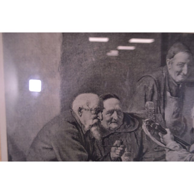 After E. Grutzner "The Song" Photogravure Custome Period Frame For Sale In Philadelphia - Image 6 of 13