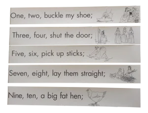 Children's Poem in 5 Strips