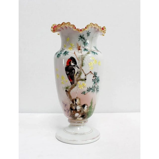 Opaline Vases, 1900s, Set of 2 For Sale - Image 4 of 18